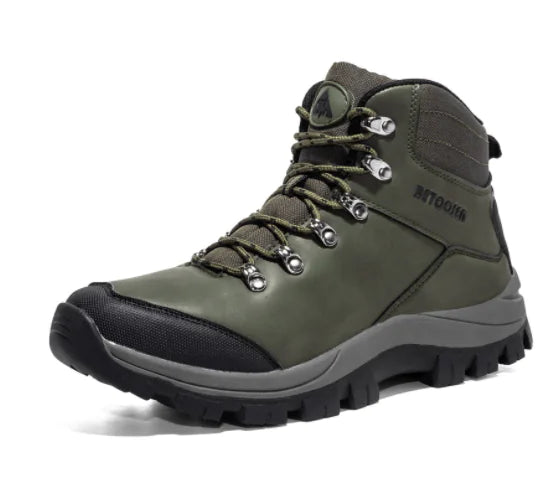 High-Top Waterproof Non-Slip Hiking Shoes