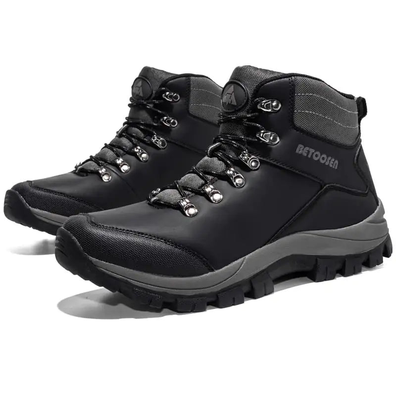 High-Top Waterproof Non-Slip Hiking Shoes