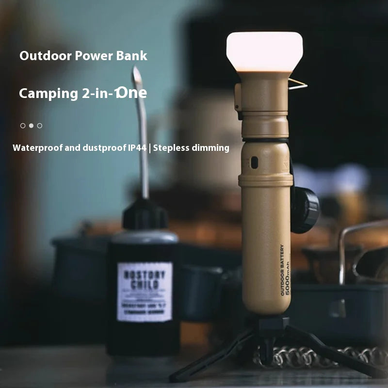 Rechargeable Outdoor Camping Atmosphere LED Lamp