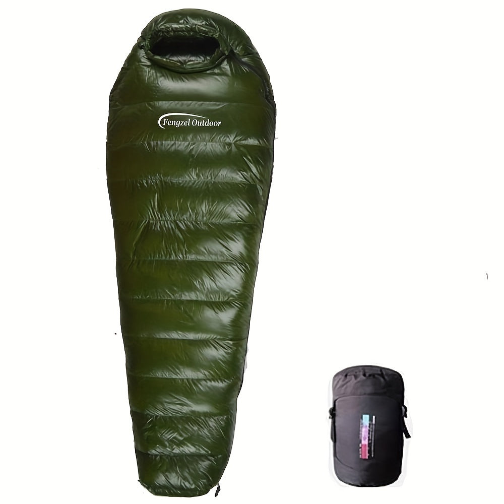 Ultralight Down Mummy Sleeping Bag for Camping