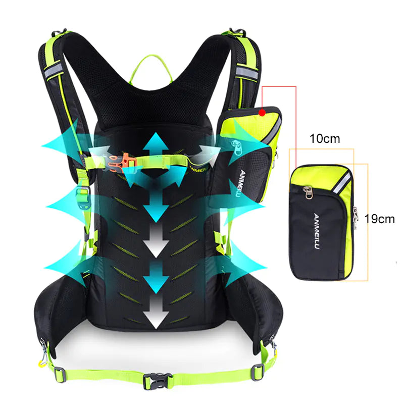 Waterproof Hiking Backpack for Outdoor Cycling (Unisex)