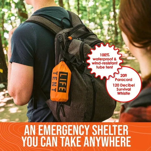 Outdoor Insulated Emergency Tent for 2 Persons