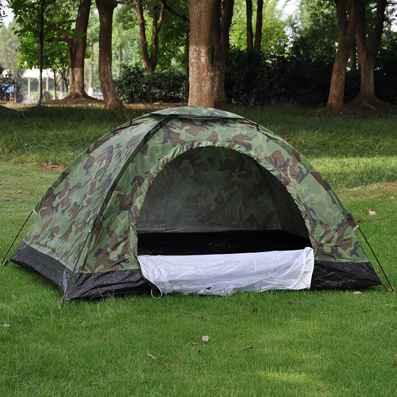 Camouflage Tent for Two - Outdoor Camping Tent